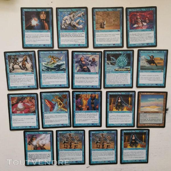 cartes magic the gathering vintage lot de 23 cartes ile