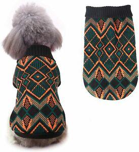 Idepet animal de compagnie chat chien pull, hiver manteau