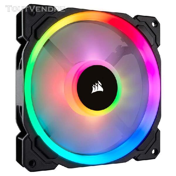 ventilateurs de boîtier corsair ventilateur ll140 rgb led