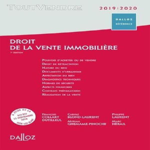 droit de la vente immobilière