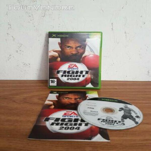 fight night 2004 xbox avec notice pal fr