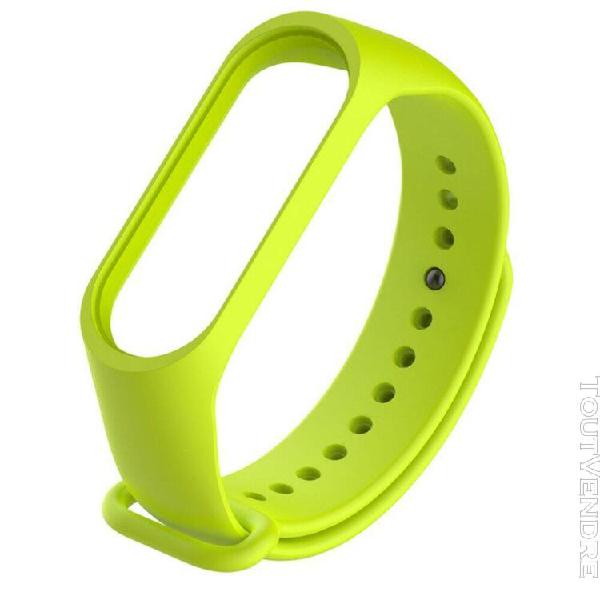 nouveau bracelet en silicone de remplacement pour mi band 3