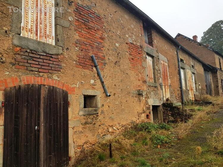 rare / parc naturel du morvan longere avec travaux sur terra