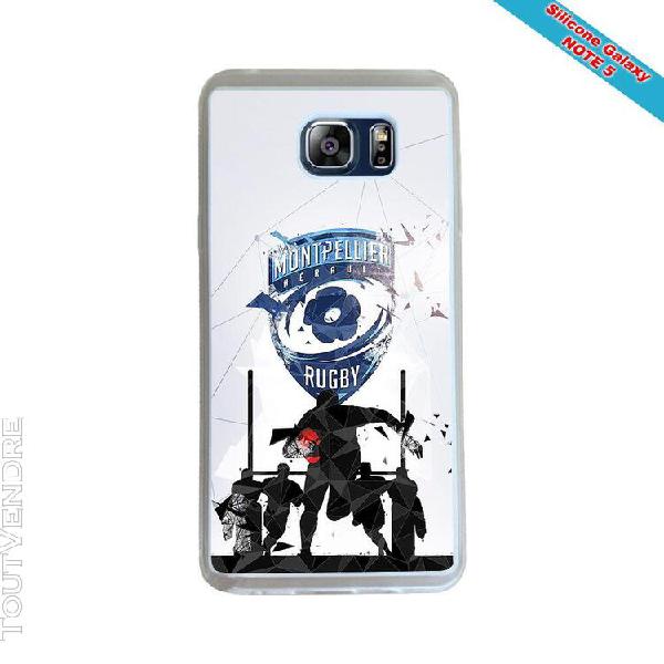 coque silicone galaxy note 5 fan de rugby montpellier