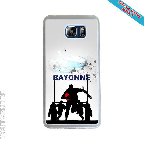 coque silicone galaxy note 7 fan de rugby bayonne destructio