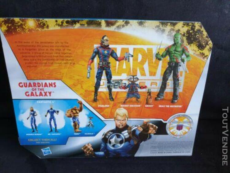 marvel legends universe 3.75 pack guardians of the galaxy ga