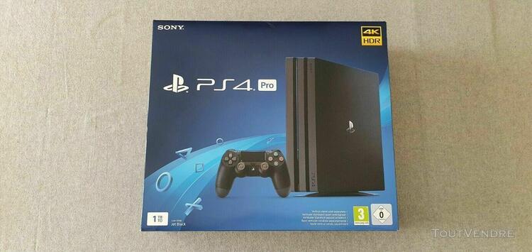 ps4 pro 1 to + 6 jeux + 2 manettes dualshock