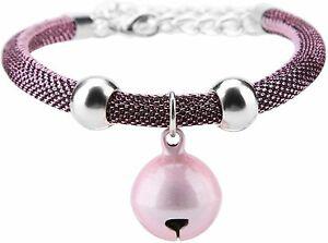 Collier de chat réglable, collier pour animaux compagnie,