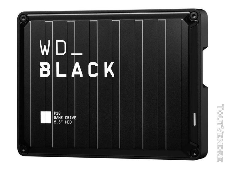 wd_black p10 game drive wdba3a0040bbk - disque dur - 4 to -