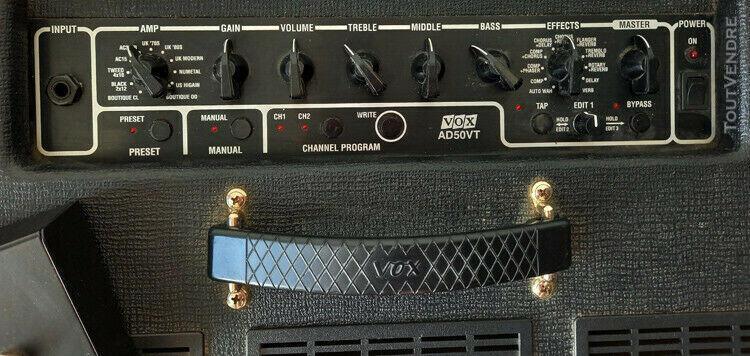 Ampli guitare vox ad50vt valvetronix pré-lampe /