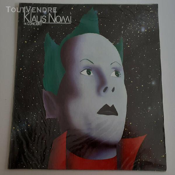 lp klaus nomi - in concert (rca orig. germany european press