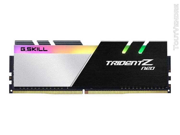 G.skill tridentz neo series - ddr4 - kit - 16 go: 2 x 8 go - G.skill tridentz neo series - ddr4 - kit - 16 go: 2 x 8 go -