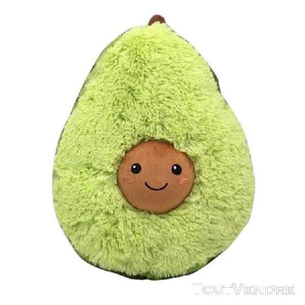 Oreiller en peluche d&#39;avocat en peluche comfort food oreille