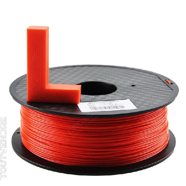 Filament pla imprimante 3d fdm 1.75mm 1 kg rouge grossiste3d