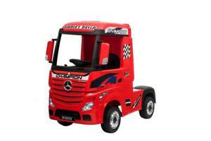 Mercedes actros rouge,12 volts, camion électrique pour