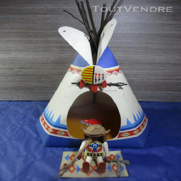 Playmobil western 5247 / tipi / tente indienne