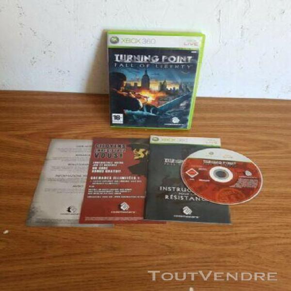 turning point: fall of liberty xbox 360 avec notice pal fr