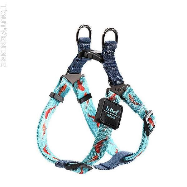 Couleur bleu marine taille l harnais de noël pour chien,