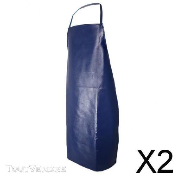 Segolike 2xwaterproof pu tablier maison cuisine cuisine labo