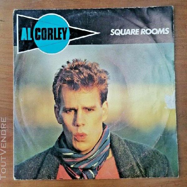 Disque vinyle 45t -original - al corley - square rooms