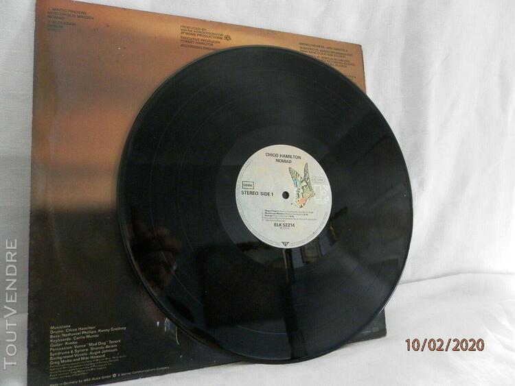 lp vinyle 33tours chico hamilton nomad elektra elk 52214 6e-