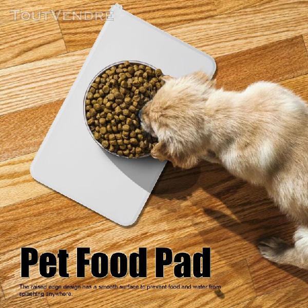 pet food cushion set de table bol tapis antidérapant