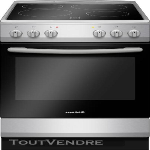 Cuisinière vitrocéramique essentielb ecv505i inox