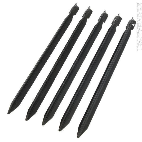 5pcs 23cm en aluminium tente de camping piquets piquets tria