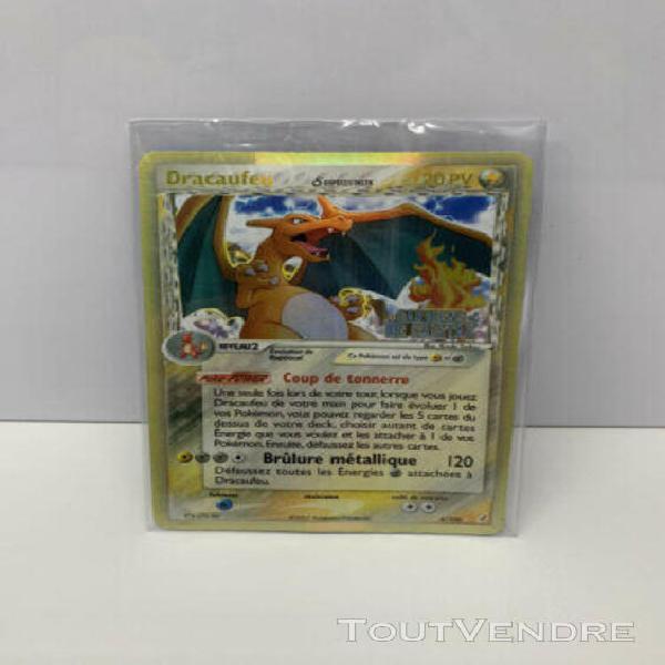 Dracaufeu Holographique - carte Pokémon 4/100 Gardiens de Cristal