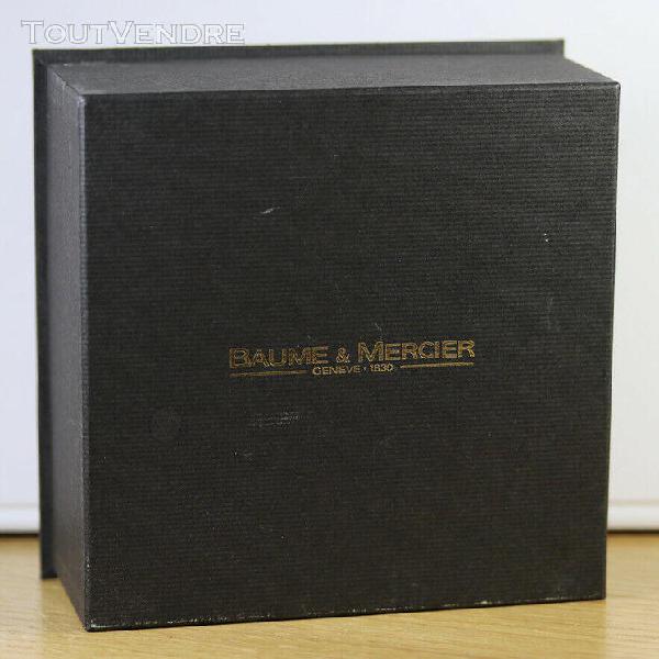 Authentique baume &amp; mercier boite de montre / authentic watc