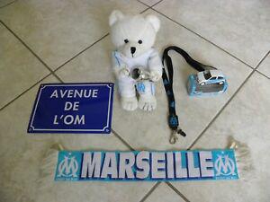 Lot objets de collection olympique de marseille ligue 1