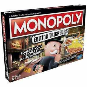 Hasbro monopoly edition tricheurs jeu de stratégie ou vous