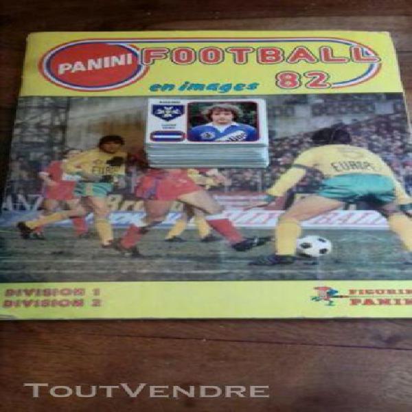 album panini foot 1982 championnat de france division 1 et 2