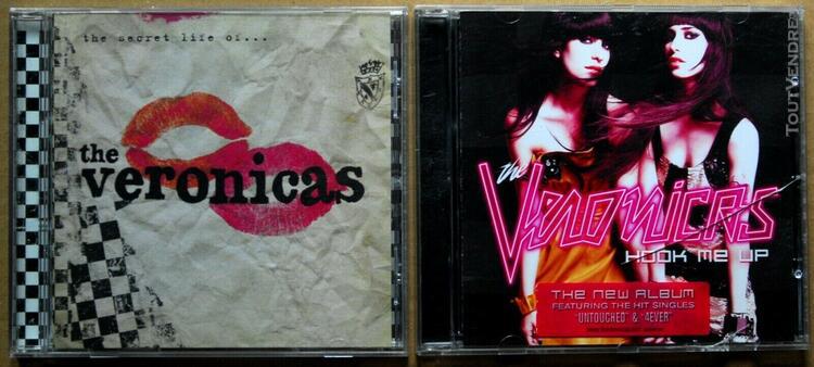 lot de 2 albums cd - the veronicas - the secret life of.../h