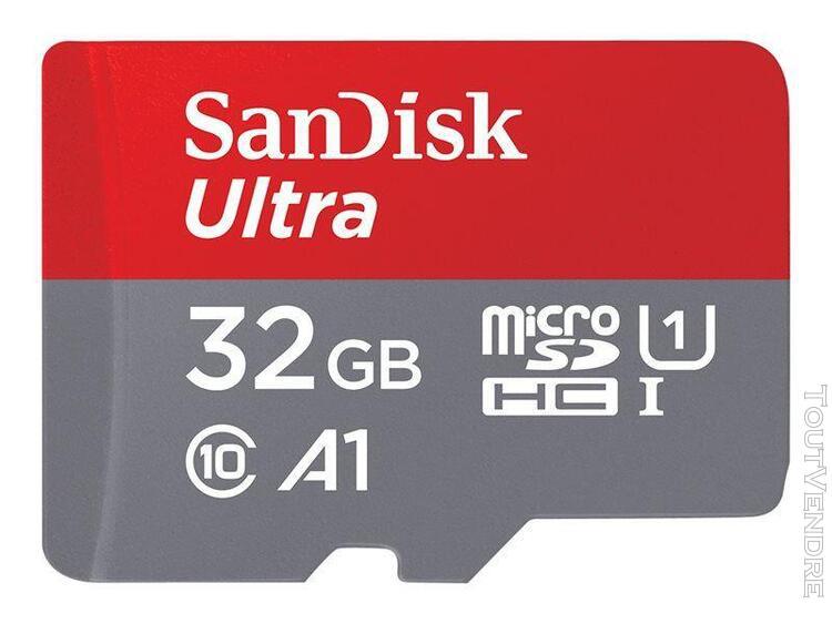 Sandisk ultra - carte mémoire flash (adaptateur microsdhc -