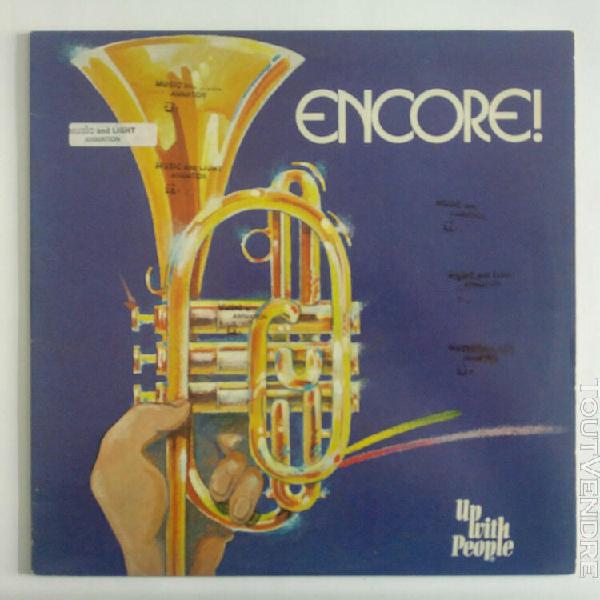 Up with people ‎– encore! ‎– 1133 format: vinyl, lp