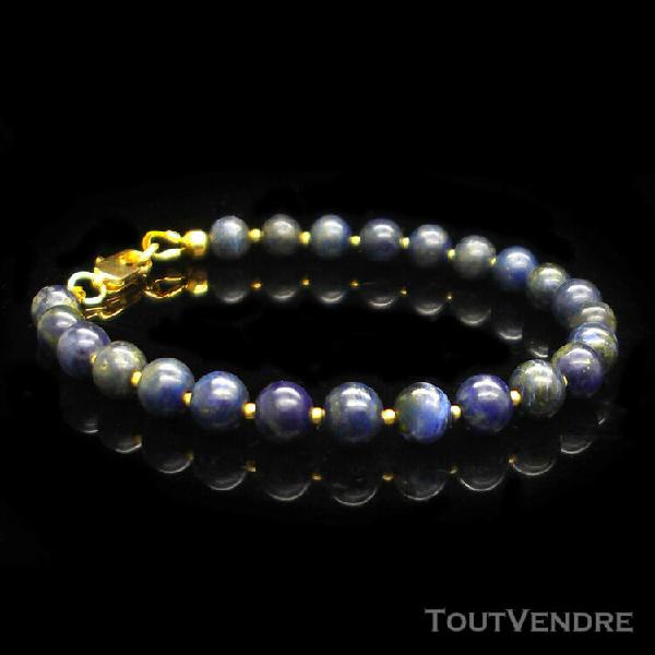 bracelet lapis lazuli naturel homme femme genuine lapis lazu