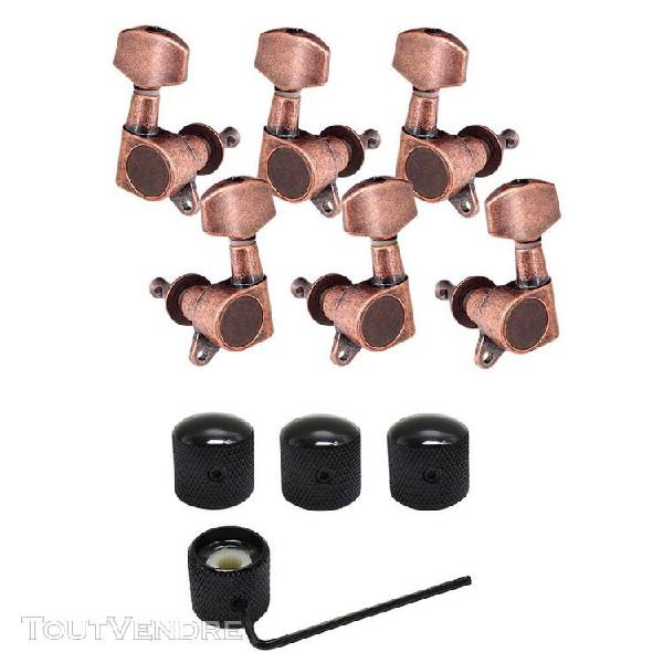 4pcs ton bouton de volume contrôle push w / clé + tête de