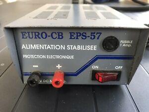 Alimentation stabilisée euro cb eps 57 radio stabilized