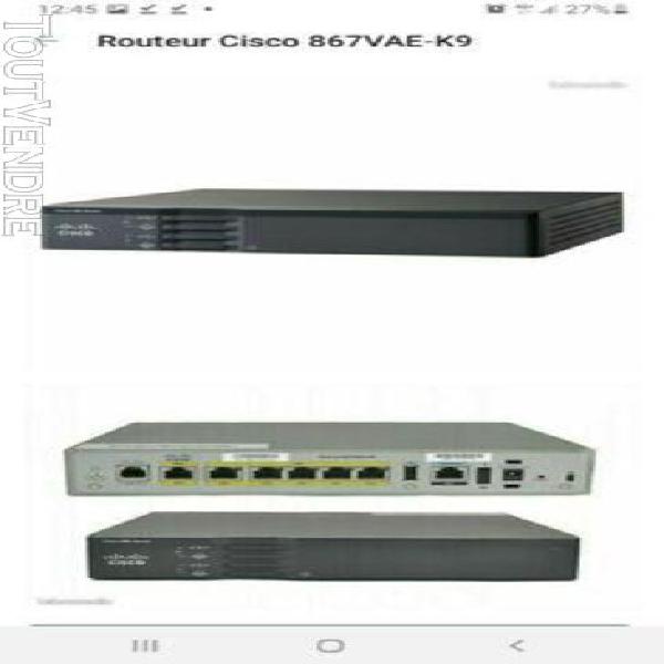 Routeur cisco 867vae-k9