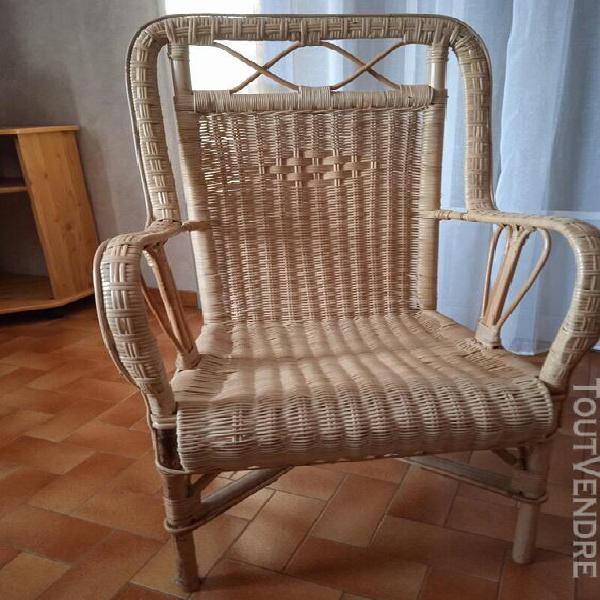 fauteuil en rotin