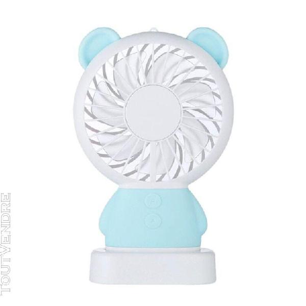 Mini ventilateur portable rechargeable usb, ventilateur de b