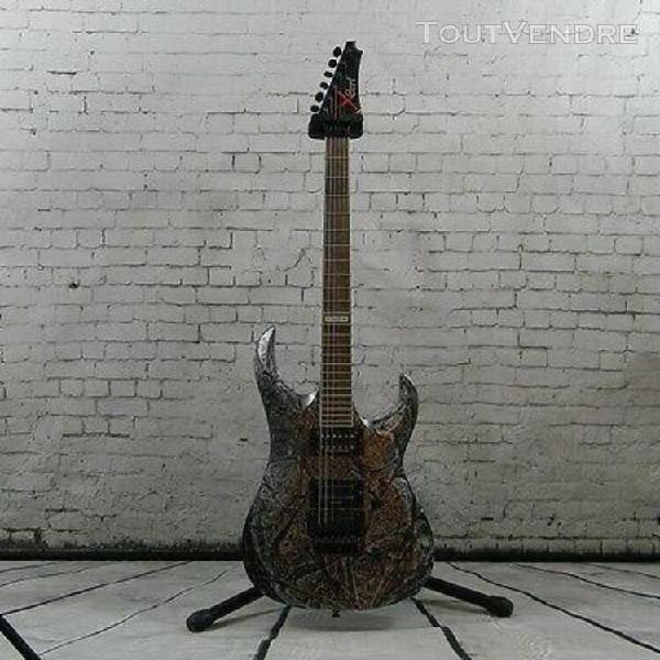 Guitare electrique cort x-custom mystic ice crazer