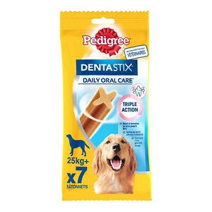 lot de 6 - pedigree dentastix daily oral care bâtonnets