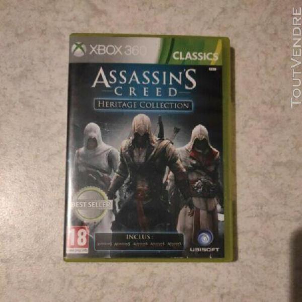 assassins creed: heritage collection - xbox 360 fr - livrai