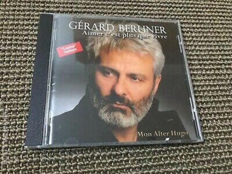 Rare album cd 18t gerard berliner aimer c&#39;est plus que vivre