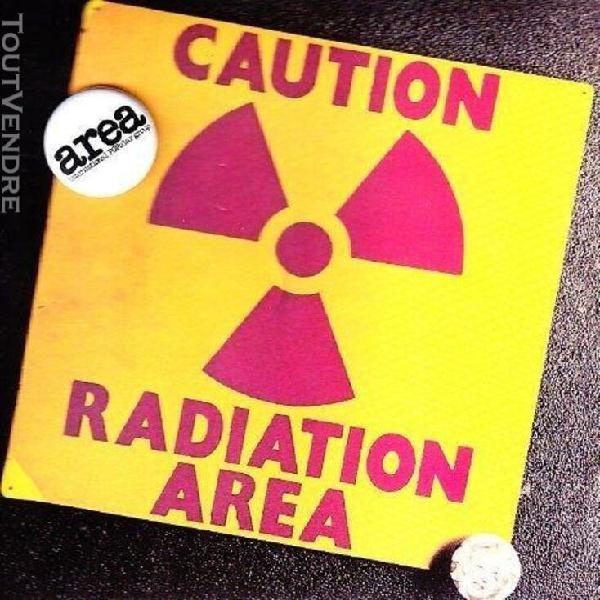 Caution radiation area