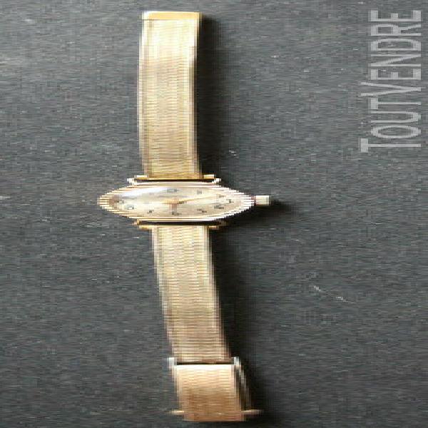 montre femme mécanique en or 18k tête d'aigle lacorda