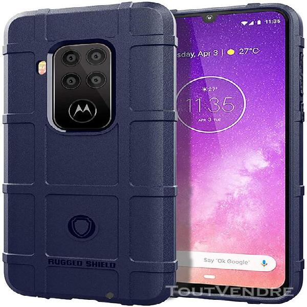 pour motorola moto one pro case coque etui de protection ant