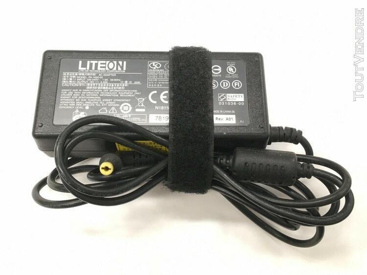 alimentation chargeur d'origine liteon pa-1650-02 19v 3.42a